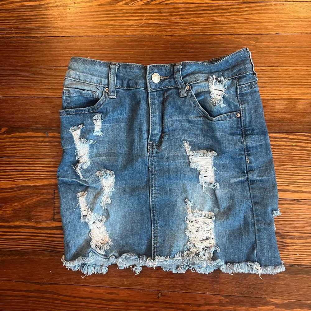 Denim Jean Skirt